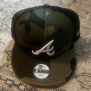 New Era Youth Camouflage Snapback Hat